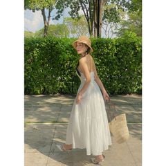 Đầm Nữ 2 Dây Maxi Đi Biển Nhẹ Nhàng Nữ Tính - NICA DRESS - GOÛT DE JUN