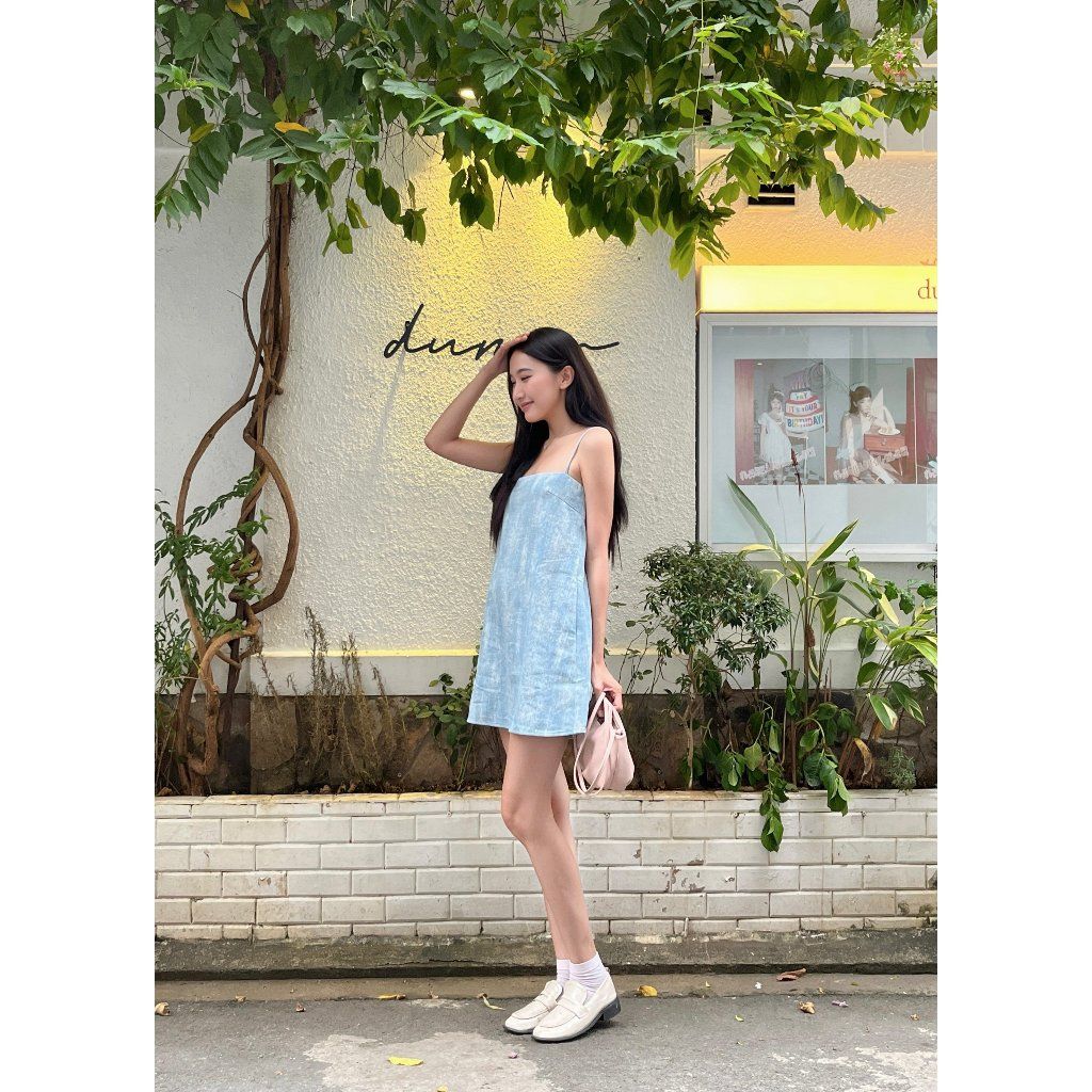 Đầm Suông Nữ Hai Dây Trẻ Trung Năng Động - DALIZ DRESS - GOÛT DE JUN