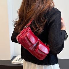 Túi Đeo Vai Nữ Túi Đôi Bằng Da PU Hot Trend