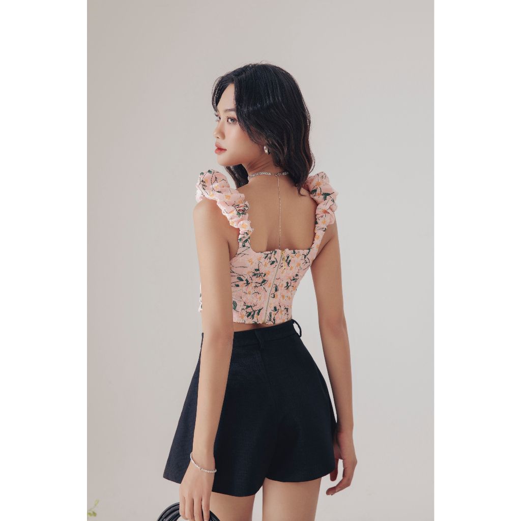 Quần Shorts Lưng Cao Cơ Bản Vian Shorts - GOÛT DE JUN