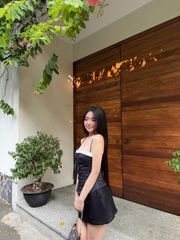 Áo Nữ Hai Dây COSAH Viền Ren Thắt Dây Form Ôm Tôn Dáng GOÛT DE JUN
