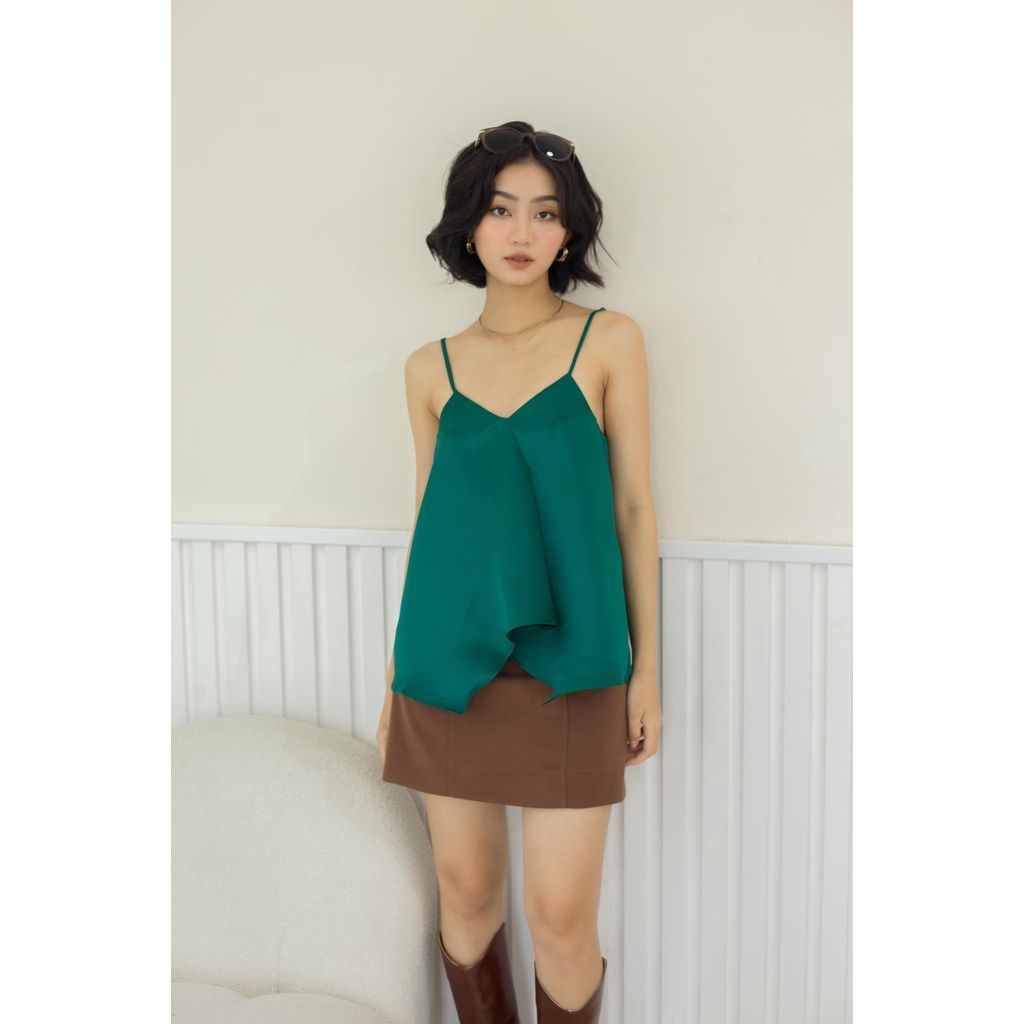Áo nữ hai dây lụa - Mossi Top - GOÛT DE JUN