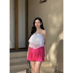 Áo Cổ Yếm Xếp Tầng Beola Top - GOÛT DE JUN