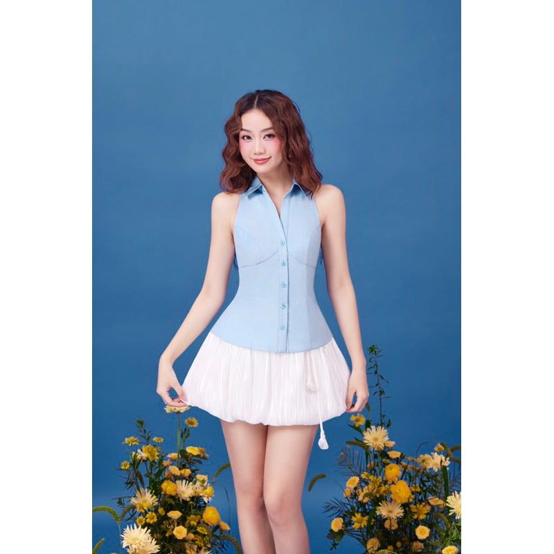 Chân Váy Nữ Thiết Kế Dáng Bí Xếp Li Năng Động - SWANY SKIRT - GOÛT DE JUN