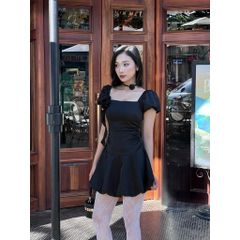 Đầm Nữ Thiết Kế Tay Phồng Dáng Bí Dễ Thương - REBEC DRESS - GOÛT DE JUN