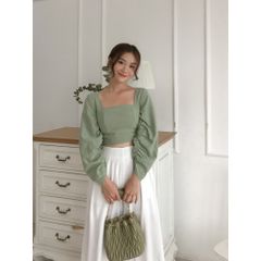 Áo Croptop Cut-out lưng Goût De Jun PYKO TOP