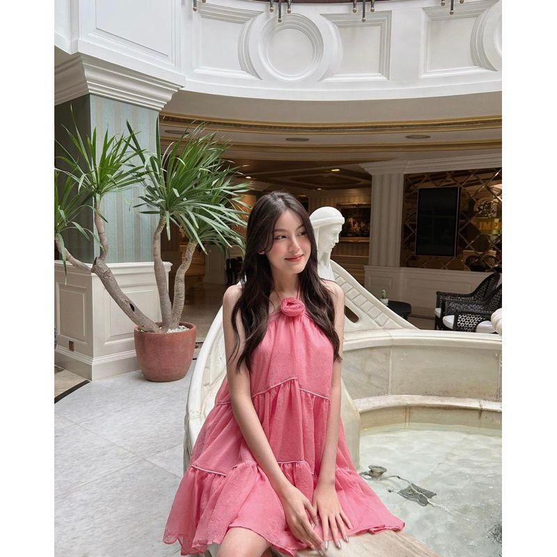 GOÛT DE JUN - Đầm Cổ Yếm Hở Lưng  - ALITA DRESS