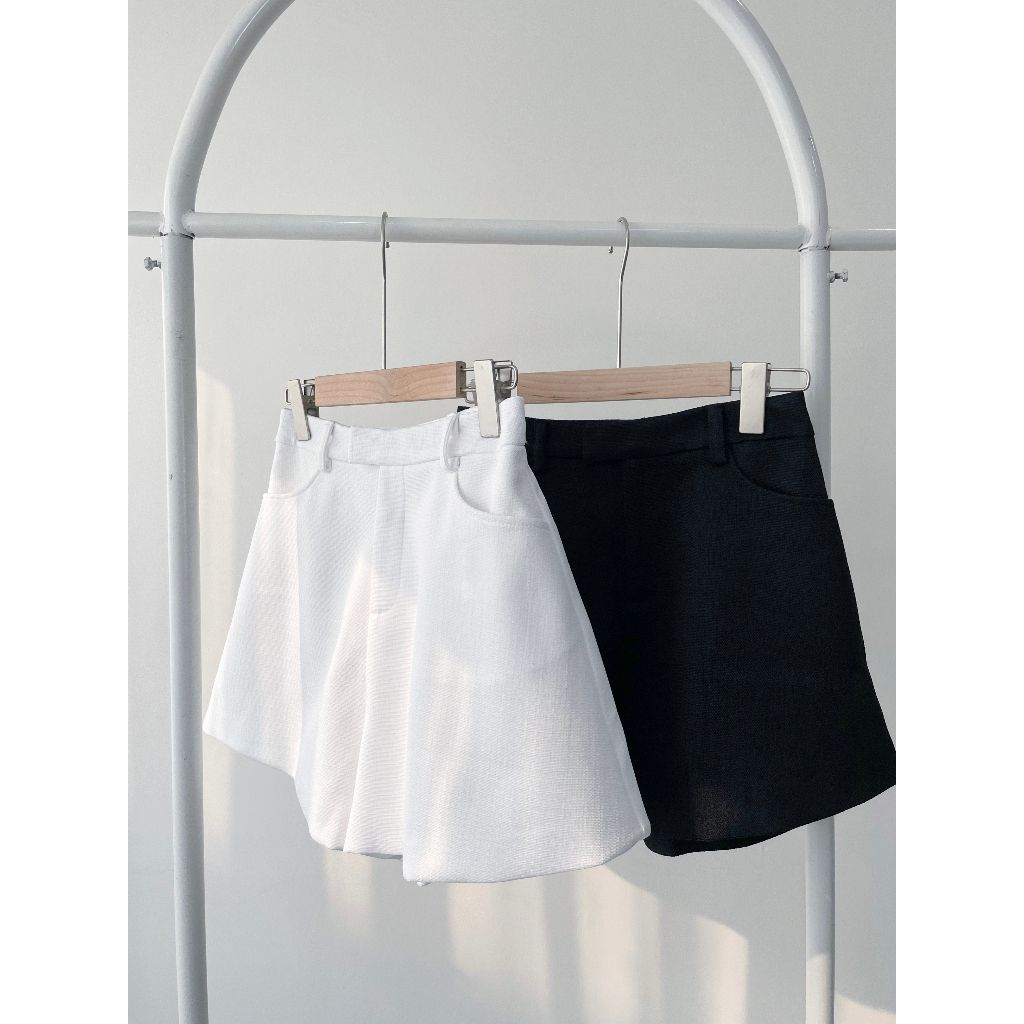 Quần Shorts Lưng Cao Cơ Bản Vian Shorts - GOÛT DE JUN