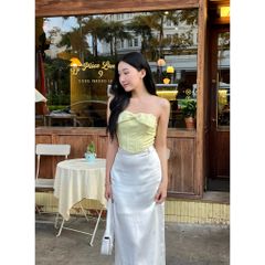Chân Váy Nữ Dáng Dài Basic - RULLA SKIRT - GOÛT DE JUN
