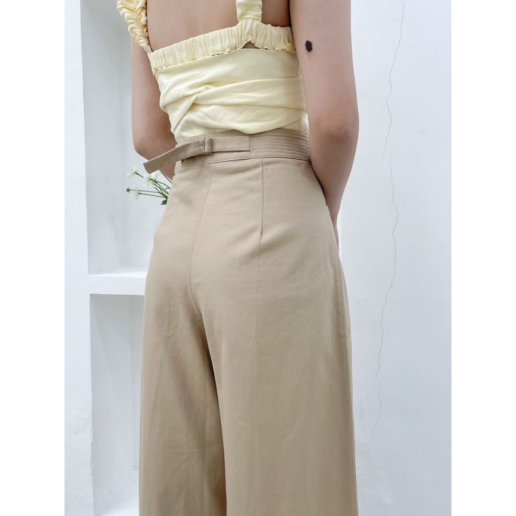 Quần Kaki Nữ Dài Ống Rộng Kiobi Pants - GOÛT DE JUN
