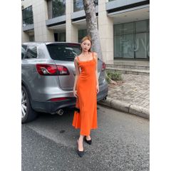 Đầm Hai Dây Kiểu Dáng Xòe Form Dài - TOGA DRESS - GOÛT DE JUN