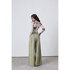 Áo Thun Tay Dài Dáng Ôm Xoắn Ngực Hot Trend - JEMY TOP - GOÛT DE JUN