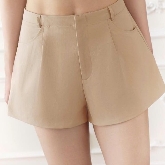 GOUT DE JUN Set Nữ Áo Sơ Mi Phối Quần Short GIRSAM Set Short Nữ Thời Trang Thanh Lịch FGBA2607112