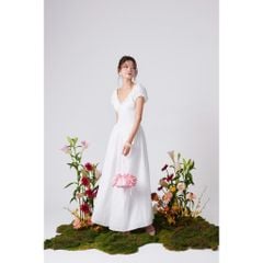 Đầm Nữ Dáng Dài Cổ V Dáng Xoè - DENZYS DRESS - GOÛT DE JUN