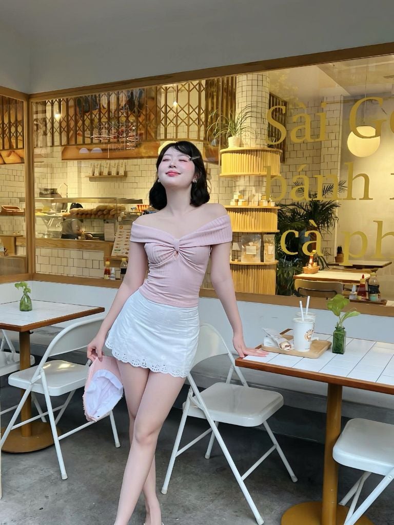 Áo Kiểu Nữ ROWAN Trễ Vai Ôm Body Tôn Dáng GOÛT DE JUN