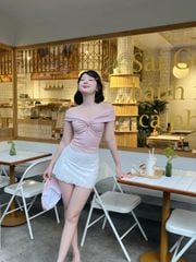 Áo Kiểu Nữ ROWAN Trễ Vai Ôm Body Tôn Dáng GOÛT DE JUN