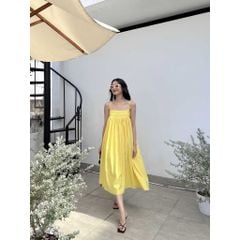 GOÛT DE JUN - Đầm hai dây may xếp li cách điệu - Sofie Dress