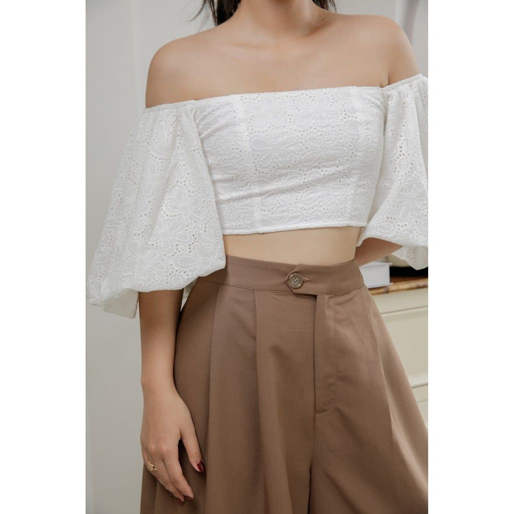 [Mã LT50 giảm 50k đơn 250k] Áo croptop Cut-out lưng Goût De Jun LIMZY TOP
