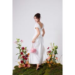 Đầm Nữ Dáng Dài Cổ V Dáng Xoè - DENZYS DRESS - GOÛT DE JUN