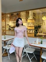 Áo Kiểu Nữ ROWAN Trễ Vai Ôm Body Tôn Dáng GOÛT DE JUN