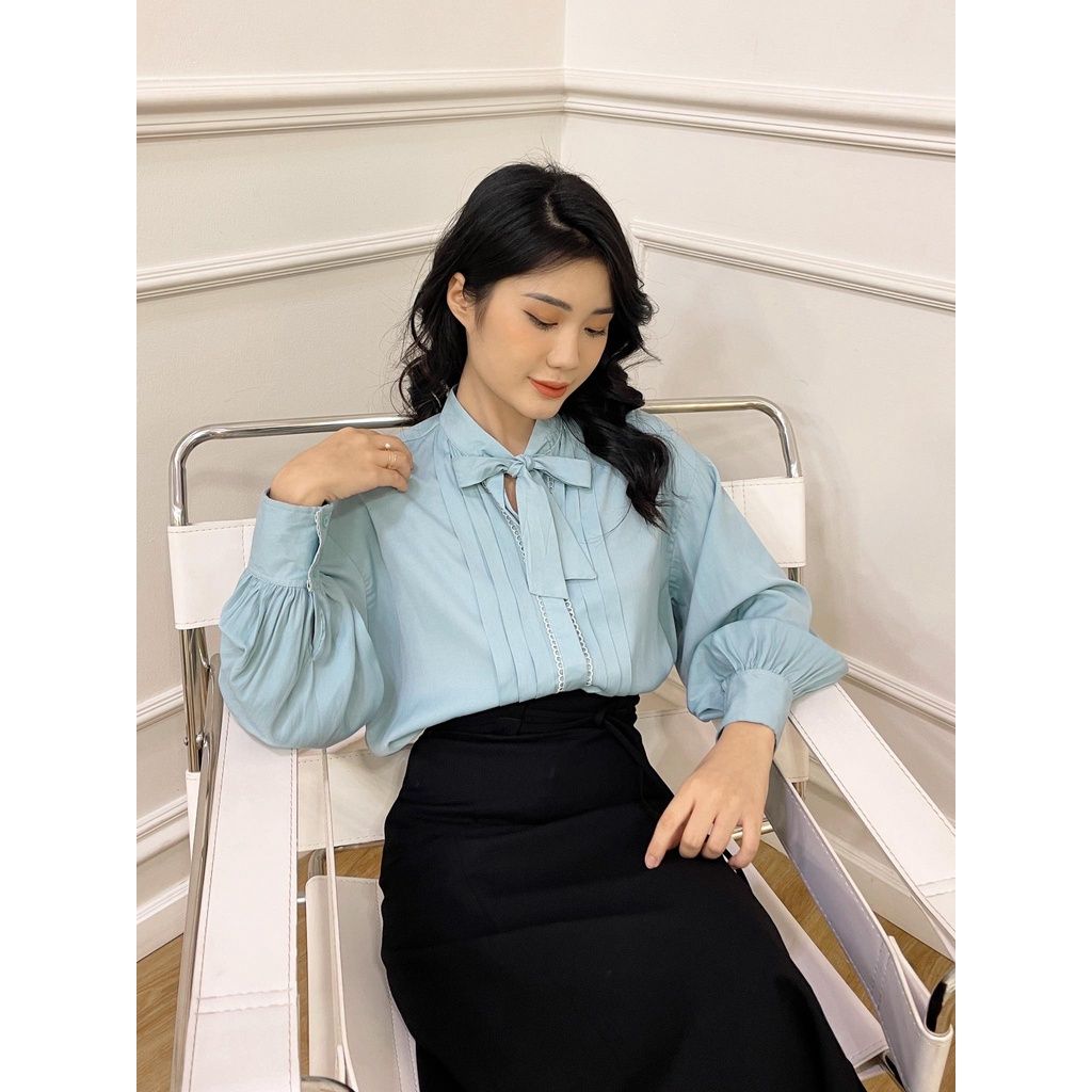 GOÛT DE JUN - Áo sơmi kiểu phối ren - Fallon Shirt