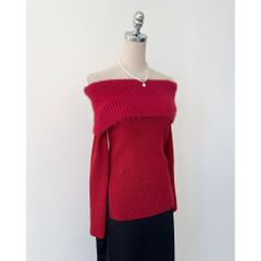 Áo Len Trễ Vai Nữ Freesize Tay Dài - DARLA TOP -  GOÛT DE JUN