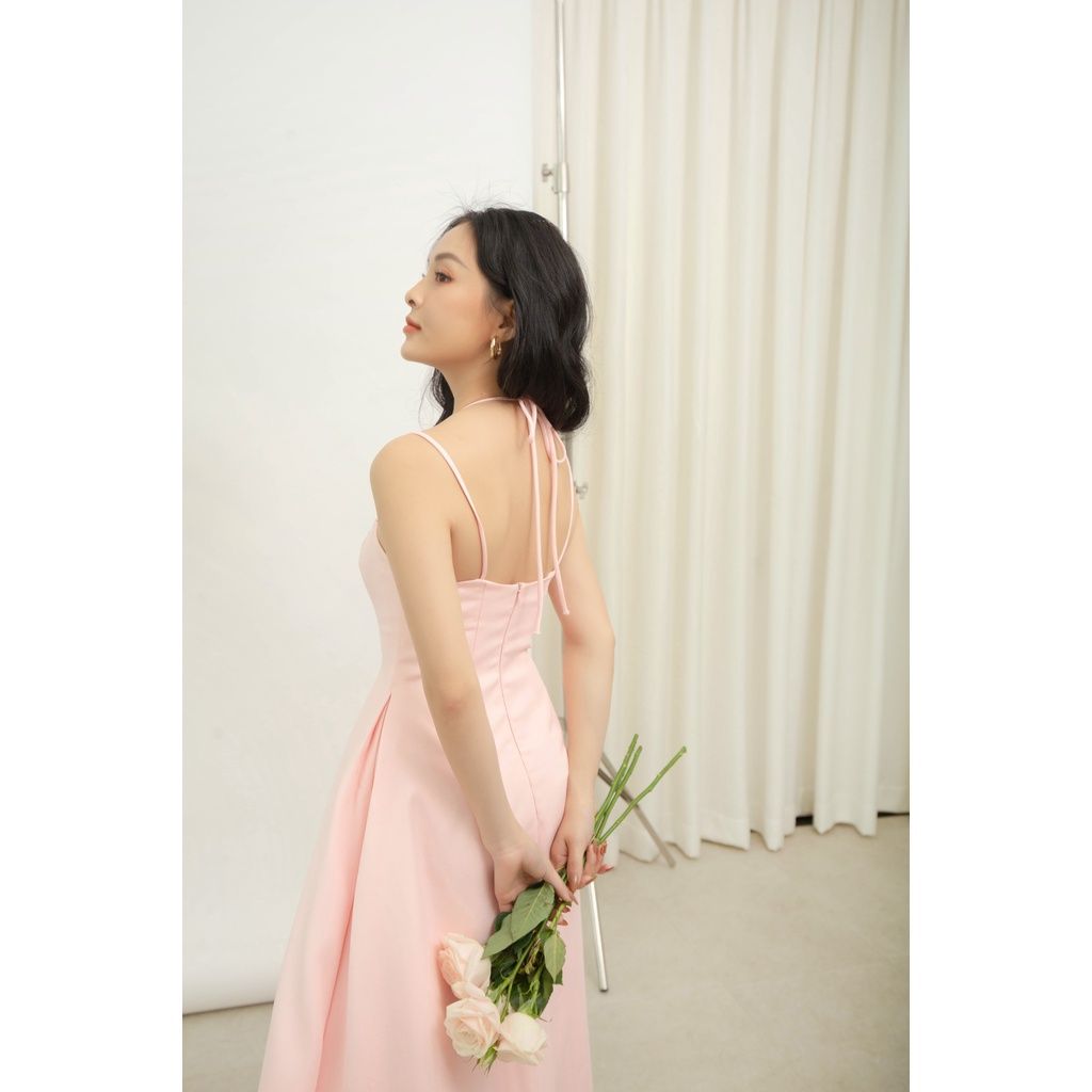 Đầm Dự Tiện 2 Dây Thanh Lịch ISA DRESS - GOÛT DE JUN