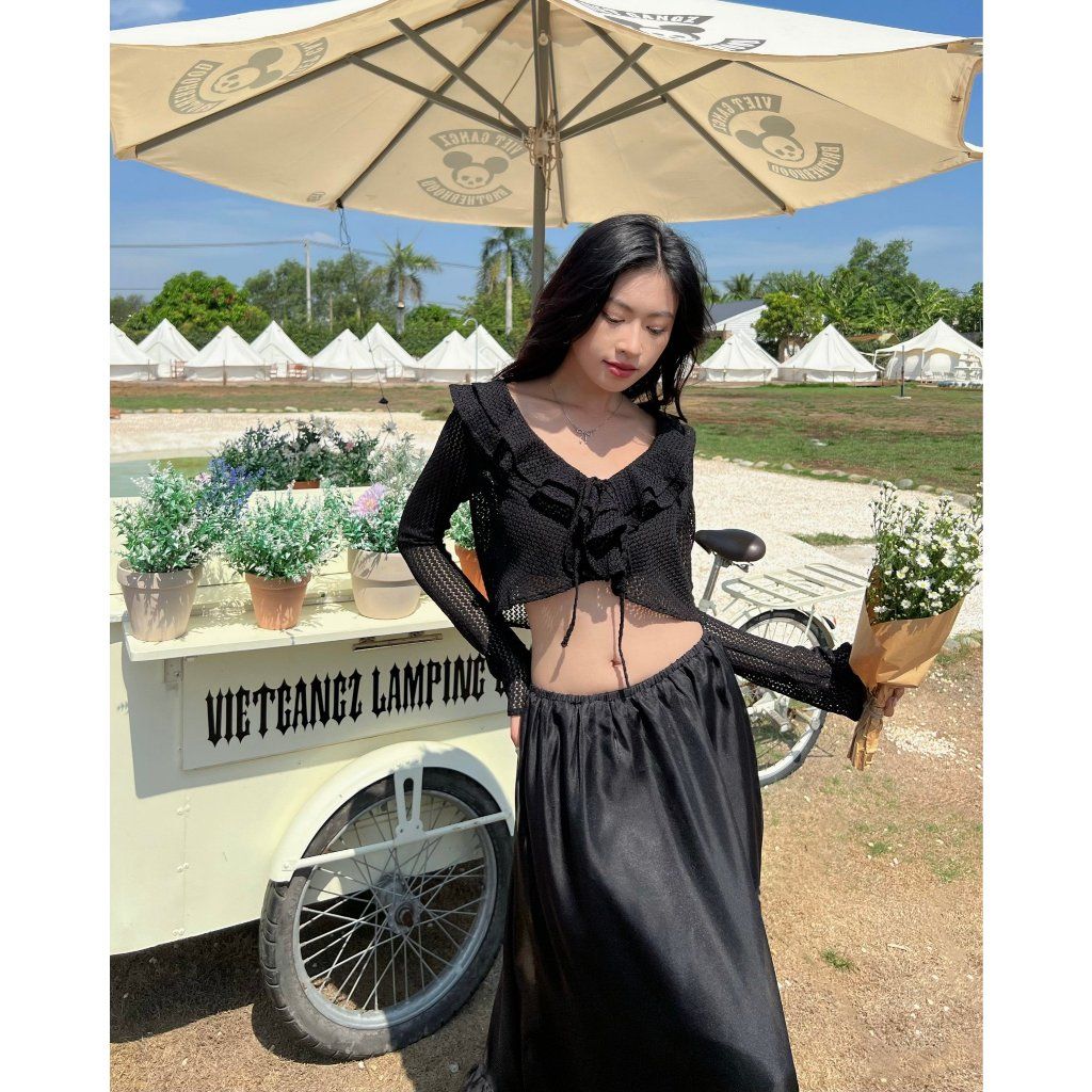 Set Áo Cardigan Nữ Dáng Croptop Kèm Áo Bra - HARRI TOP - GOÛT DE JUN