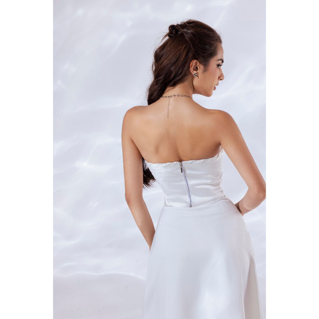 Chân Váy Lụa Nữ Dáng Dài - SWAN SKIRT - GOÛT DE JUN