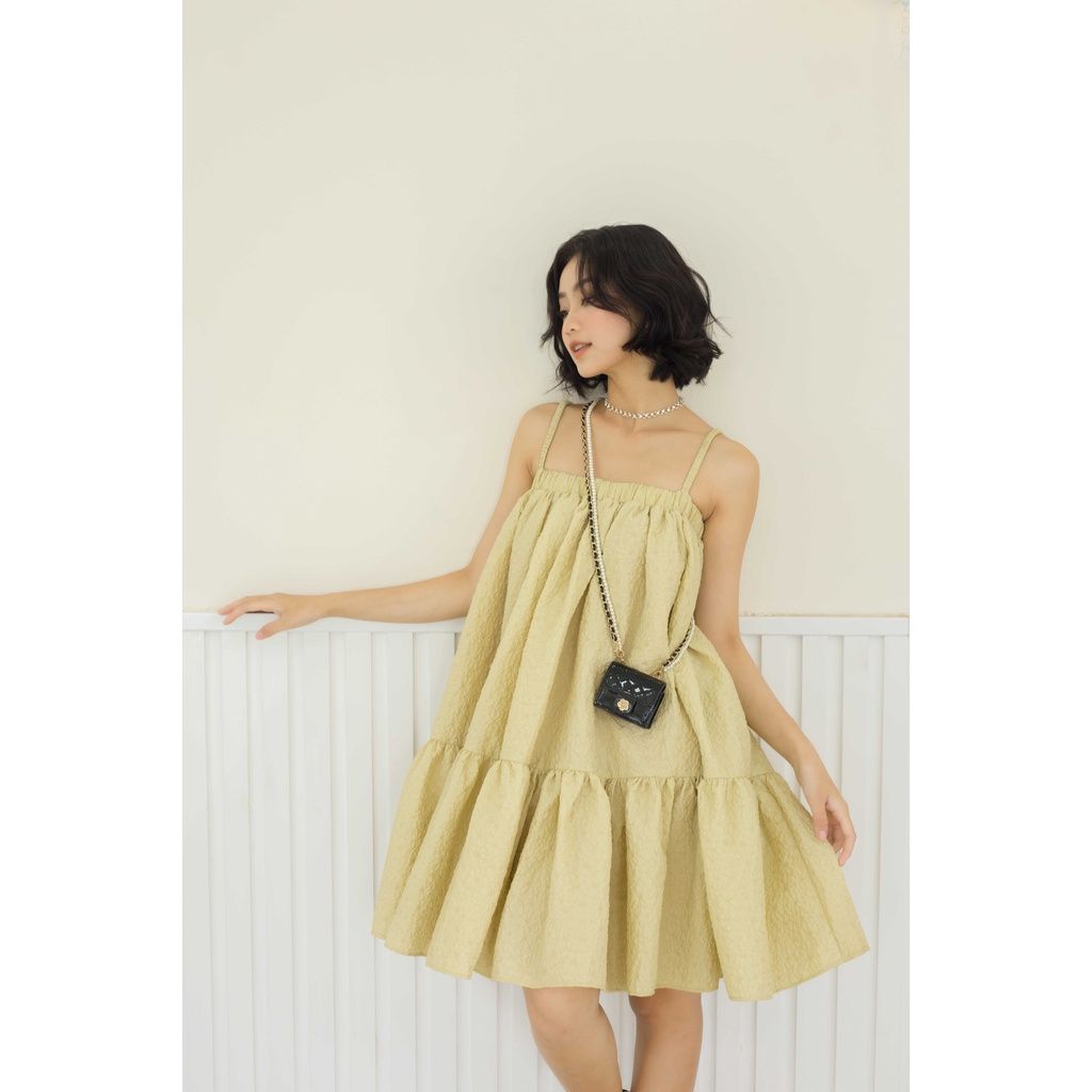 GOÛT DE JUN - Đầm hai dây form babydoll - Ginna Dress