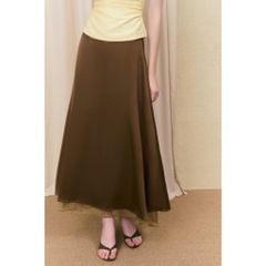 Chân Váy Nữ NAGEL SKIRT Form Dài 2 Tầng Thanh Lịch GOUT DE JUN