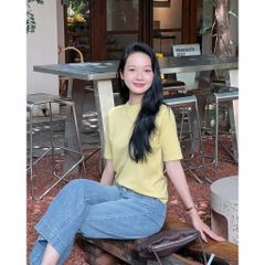Quần Jeans Nữ Ống Rộng BASIC Thời Trang - MURAY JEAN - GOÛT DE JUN