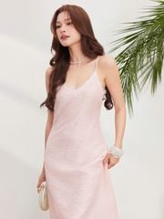 Đầm Nữ RAFOSS DRESS Form Dài Hở Lưng Quyến Rũ GOUT DE JUN
