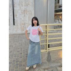 Chân Váy Jeans Dáng Đuôi Cá - MON SKIRT - GOÛT DE JUN