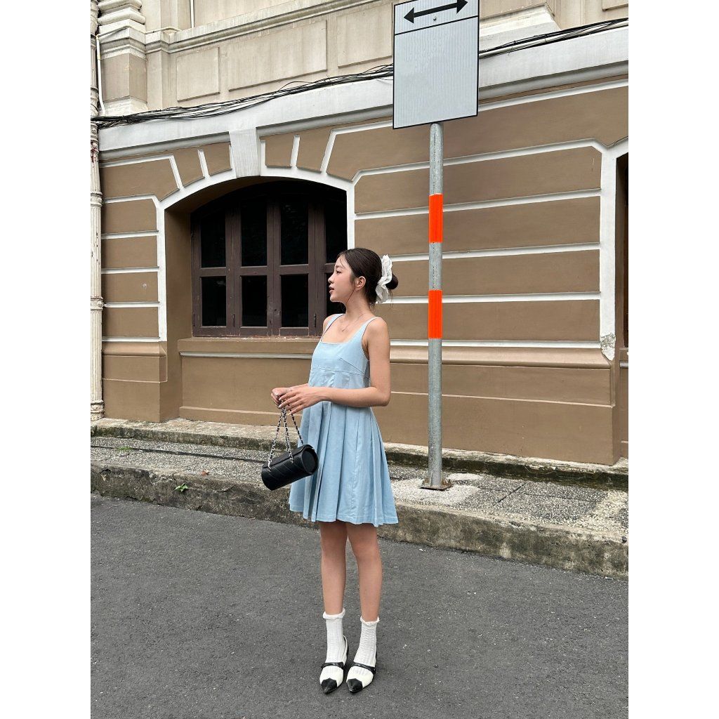 Đầm Nữ Thiết Kế Xếp Li Năng Động Form Xoè  - KESSA DRESS - GOÛT DE JUN