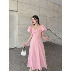 Đầm Nữ Tay Phồng Dáng Dài Thanh Lịch Amore Dress - GOÛT DE JUN