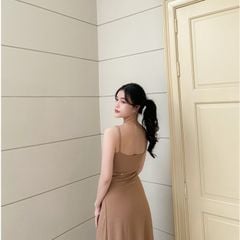 Set Váy Maxi 2 Dây Dáng Chữ A Và Khoác Cardigan KELIN DRESS - GOÛT DE JUN