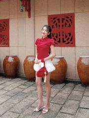 Chân váy Nữ LUFFES Dáng Ngắn Form Bí Đơn Giản Năng Động GOÛT DE JUN