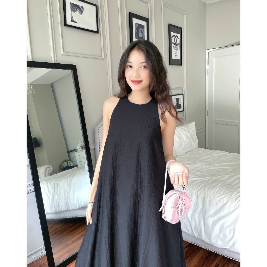 Đầm Nữ Maxi Đi Biển Freesize Dáng Bí Dễ Thương - GINIS DRESS - GOÛT DE JUN