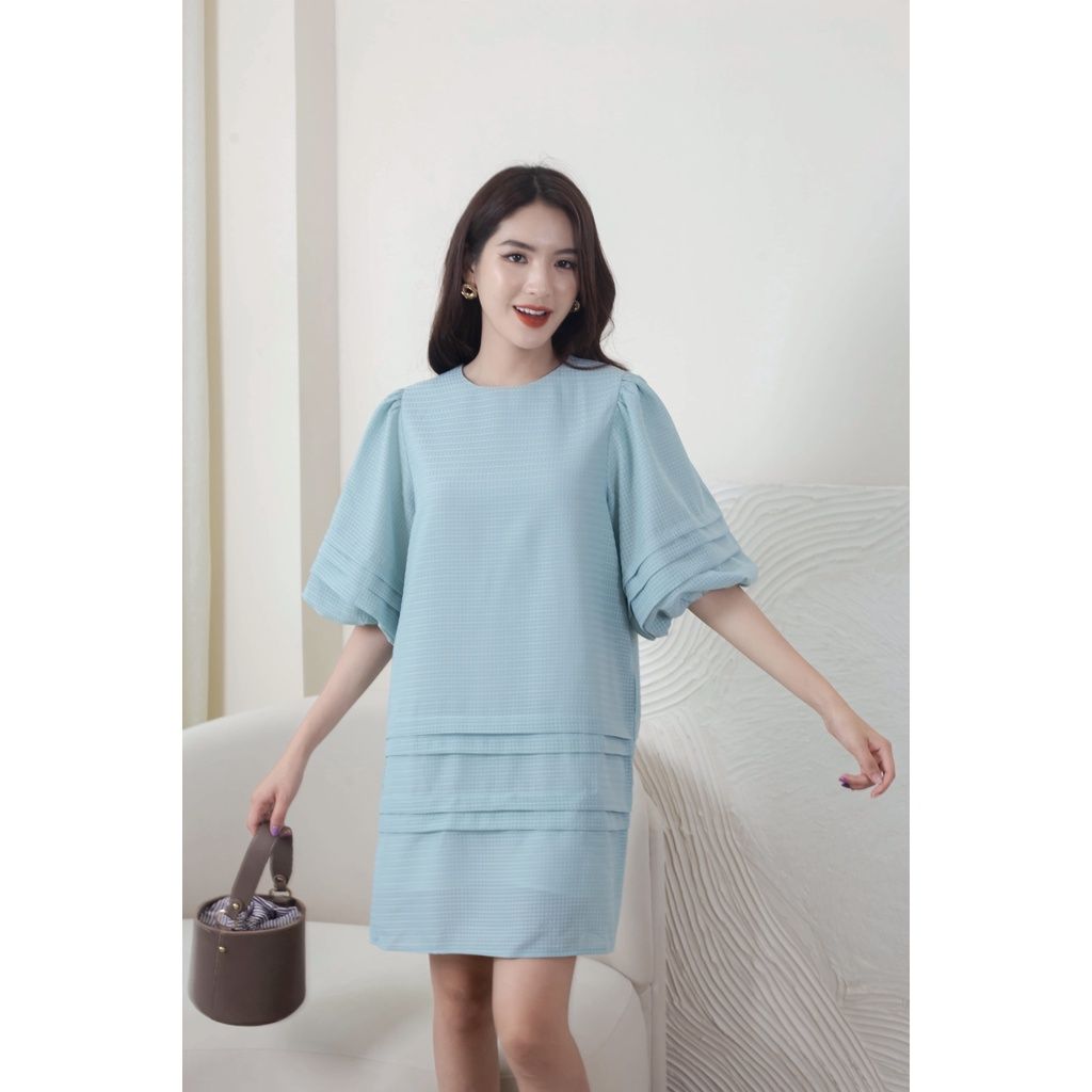 GOÛT DE JUN - Đầm nữ dáng suông tay phồng - Yuki Dress