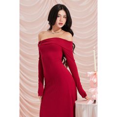 Đầm Body Nữ Trễ Vai Tôn Dáng Form Dài - RAZIN DRESS - GOÛT DE JUN