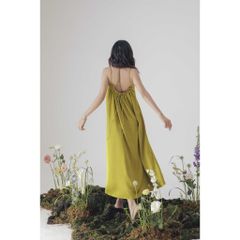 Đầm Lụa Hai Dây Dáng Dài Maxi Trơn RYDA DRESS - GOÛT DE JUN