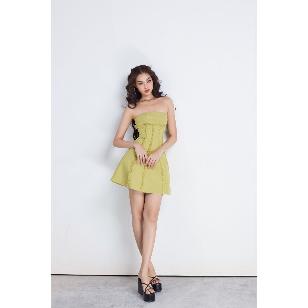 Đầm Nữ Cúp Ngực Dự Tiệc Sang Trọng - UNA DRESS - GOÛT DE JUN
