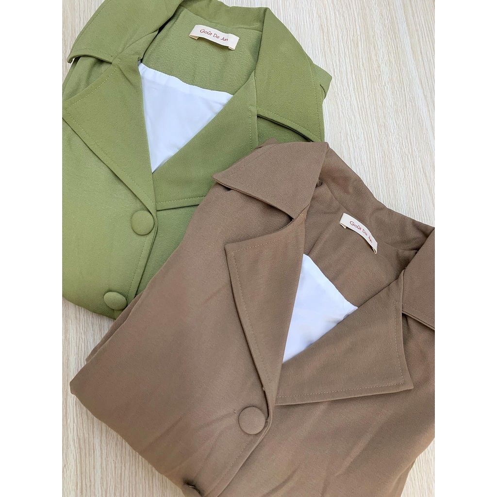 GOÛT DE JUN - Đầm Sơmi suông thắt dây - Tyno Dress