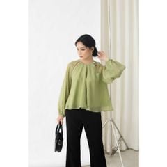 GOÛT DE JUN - Áo kiểu tay phồng raglan  - Kalie Top