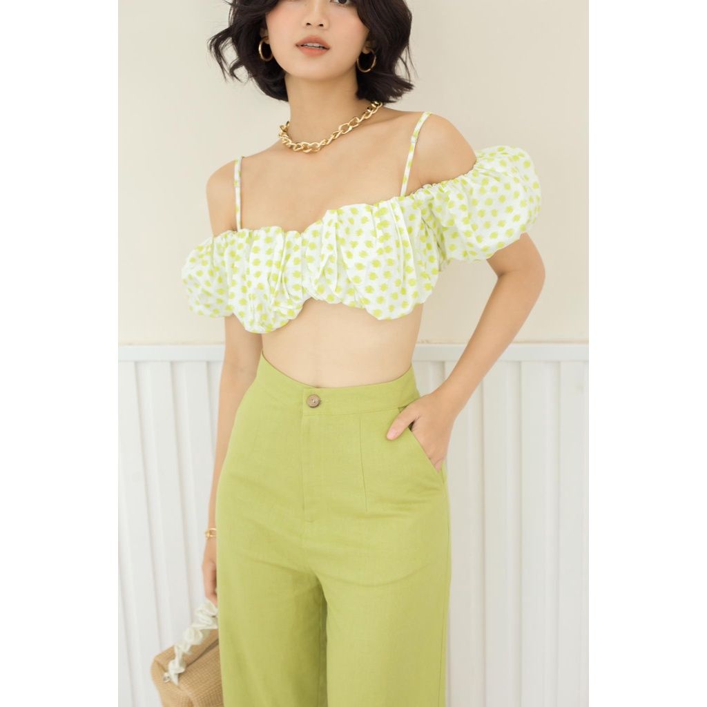 GOÛT DE JUN - Áo croptop bra - Byka Top