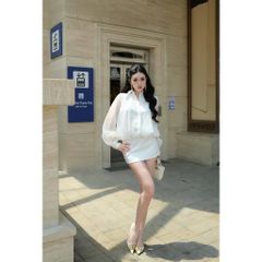 Đầm Nữ Sơ Mi Thiết Kế Ôm Tôn Dáng Thanh Lịch Che Khuyết Điểm - RUDDY DRESS - GOÛT DE JUN