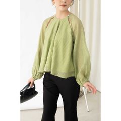 GOÛT DE JUN - Áo kiểu tay phồng raglan  - Kalie Top