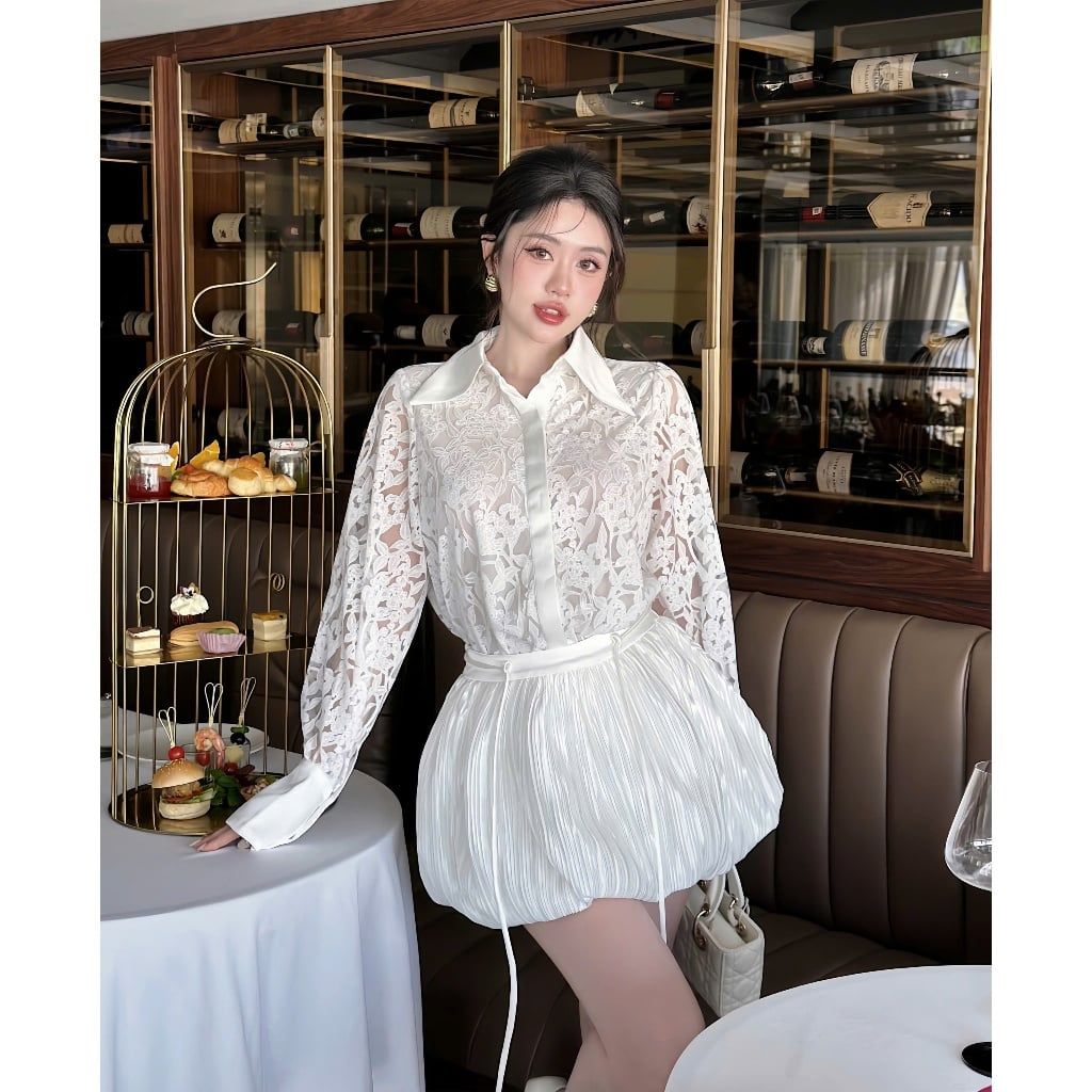 Chân Váy Nữ Thiết Kế Dáng Bí Xếp Li Năng Động - SWANY SKIRT - GOÛT DE JUN