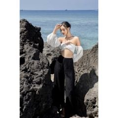 Quần Dài Ống Rộng Dập Ly - Linda Pants - GOÛT DE JUN